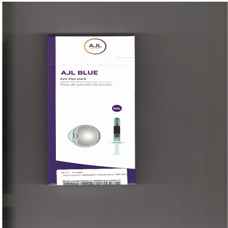 Офтальмологічний барвник для ока AJL BLUE (0.06%)